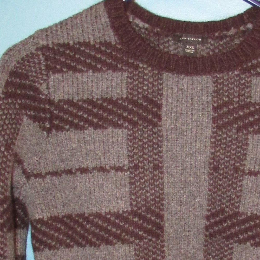 *5 for $25 Bundle Option* Ann Taylor Rabbit hair/wool/Alpaca sweater - Picture 2 of 6